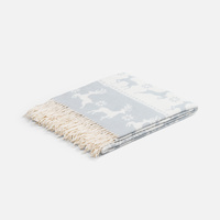 Плед «Скандинавия», серый