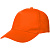 Бейсболка Promo, оранжевая - миниатюра - рис 2.