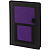 Ежедневник Mobile, недатированный, черно-фиолетовый - миниатюра - рис 2.