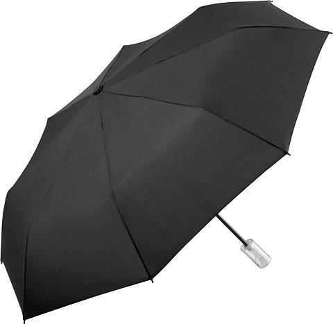 Зонт складной Fillit, черный - рис 2.