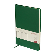 Блокнот А5 Megapolis Velvet, зеленый (Р)