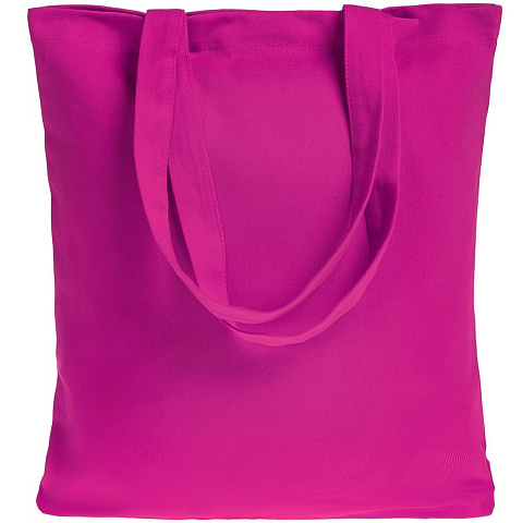Холщовая сумка Avoska, ярко-розовая (фуксия) - рис 3.
