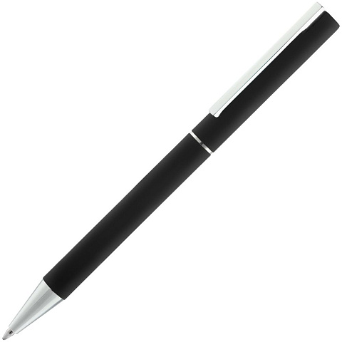 Ручка шариковая Blade Soft Touch, черная - рис 2.