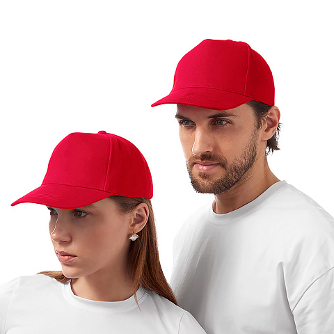 Бейсболка Florida 350 2.0 5-панельная, красный - рис 2.