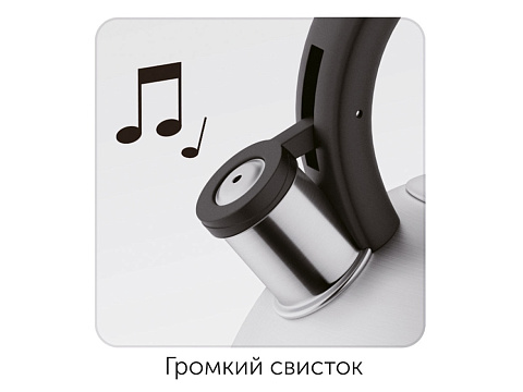Чайник со свистком, 2,5 л, NADOBA, серия MARIKA - рис 4.