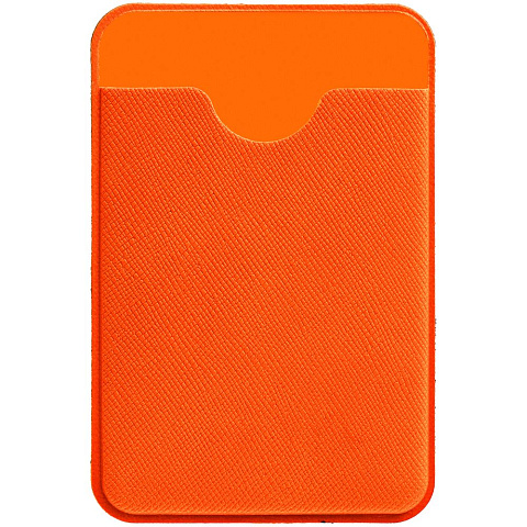 Чехол для карты на телефон Devon, оранжевый - рис 2.
