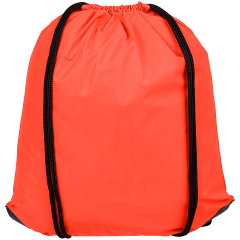 Рюкзак-мешок Manifest Color из светоотражающей ткани, оранжевый - рис 4.