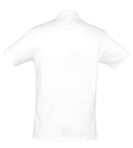 Рубашка поло мужская Spirit 240, белая - рис 3.