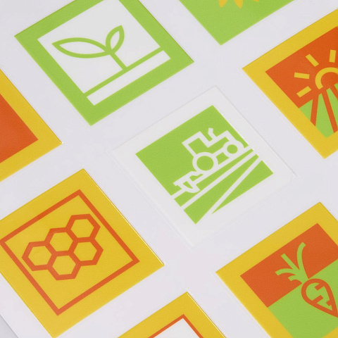 Стикерпак UV-DTF Industry, сельское хозяйство - рис 3.