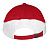 Бейсболка Booster, красная с белым - миниатюра - рис 4.