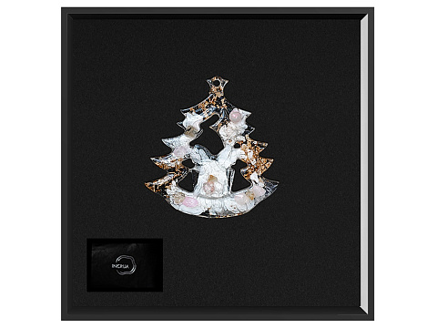 Елочные игрушки (Ель) Розовый кварц - рис 2.