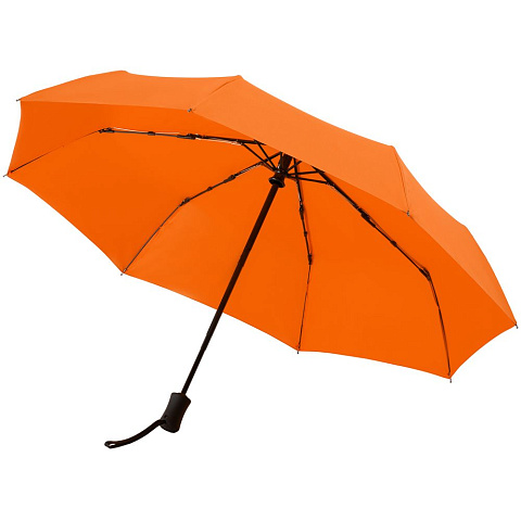 Зонт складной Monsoon, оранжевый - рис 3.