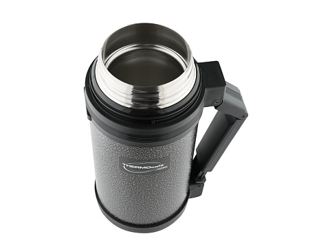Термос из нерж. стали тм ThermoCafe HAMMP-1200-HT, 1.2L, серый - рис 2.