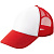 Бейсболка Sunbreaker, красная с белым - миниатюра - рис 2.