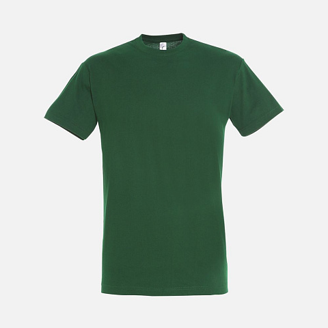 Футболка унисекс Titan, темно-зеленая - рис 2.