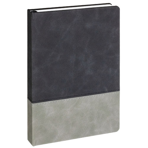 Ежедневник Horizon, недатированный, серый с черным - рис 4.