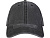 Графтон 6-панельная промытая кепка, черный - миниатюра - рис 2.