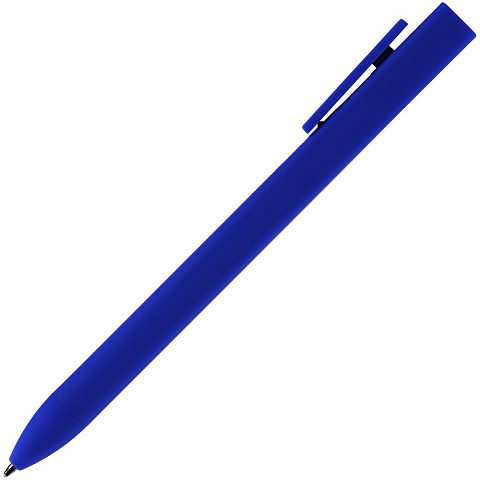Ручка шариковая Swiper SQ Soft Touch, синяя - рис 4.