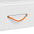 Ручка Corda для коробки M, оранжевый неон - миниатюра - рис 3.