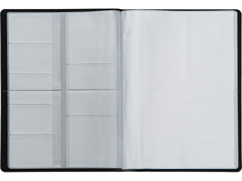 Органайзер Favor 2.0 для семейных документов на 4 комплекта документов, формат А4, черный - рис 11.