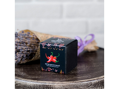 Набор для выращивания Small village cube Перчик декоративный - рис 3.