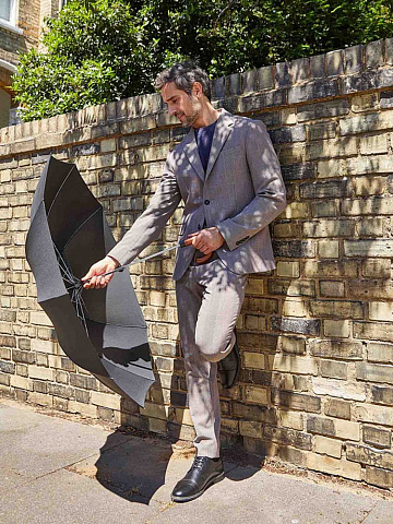 Зонт складной Magnum Auto, черный - рис 5.