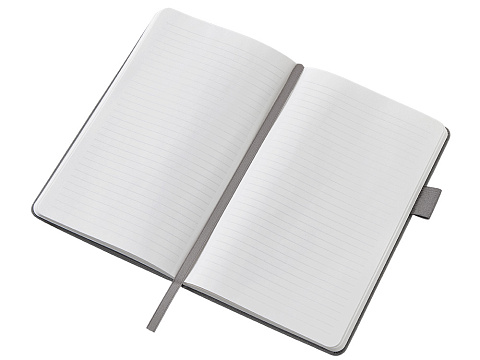 Блокнот Vision Trend А5 в твердой обложке, серый - рис 4.