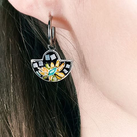 Серьги Fiore Luna AE13598-1A - рис 2.