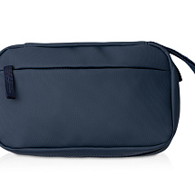 Косметичка-органайзер DULAC/ЛАВИЯ из искусственной кожи, синий нейви