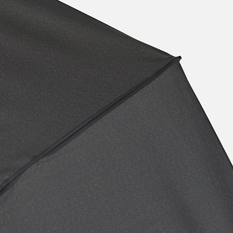 Зонт обратного сложения twoGether с двойным куполом, черный - рис 9.