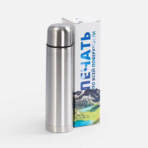 Коробка с полноцветной печатью для термоса Plain 750 - рис 3.