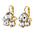 Серьги DISAR SG CRYSTAL Dyrberg Kern 480087 - миниатюра - рис 2.