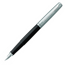 Перьевая ручка Parker Jotter, цвет ORIGINALS BLACK CT, цвет чернил синий/черный, толщина линии M, В БЛИСТЕРЕ