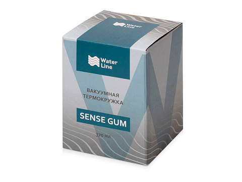 Термокружка Sense Gum, soft-touch, непротекаемая крышка, 370мл, фиолетовый - рис 7.