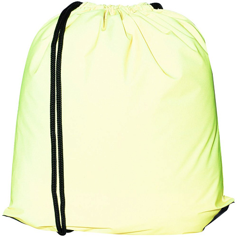 Рюкзак-мешок Manifest Color из светоотражающей ткани, желтый неон - рис 5.