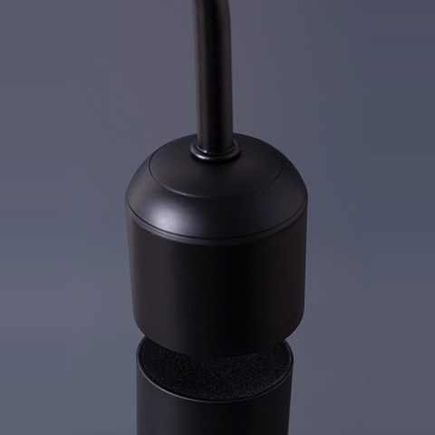 Подвесная левитирующая лампа с беспроводной зарядкой (Black/Wood) - рис 3.