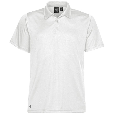 Рубашка поло мужская Eclipse H2X-Dry, белая - рис 2.