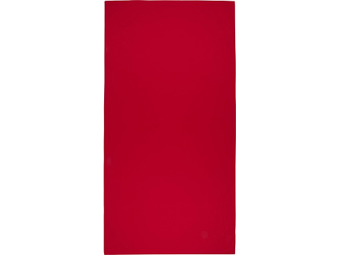 Lucas спортивное полотенце из переработанного полиэстера 70х140 см - Красный - рис 3.