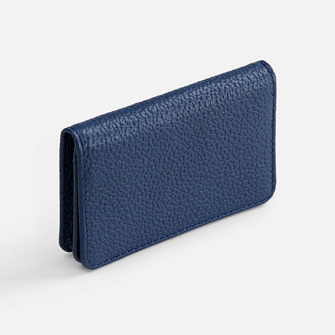 Футляр для визиток Unison, синий - рис 4.