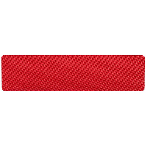 Наклейка тканевая Lunga, S, красная - рис 2.