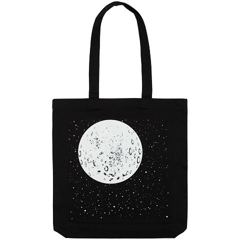 Холщовая сумка «Что вечно под Луной» со светящимся принтом - рис 5.