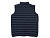 Стеганый жилет Uniqloud, темно-синий - миниатюра - рис 4.