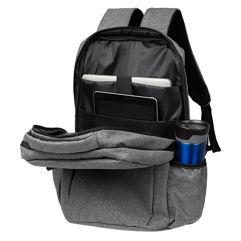 Рюкзак для ноутбука The First XL, серый - рис 7.