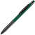 Ручка шариковая со стилусом Digit Soft Touch, зеленая - миниатюра