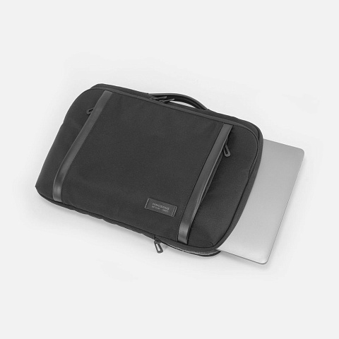 Сумка для ноутбука Crosshub, черная - рис 7.