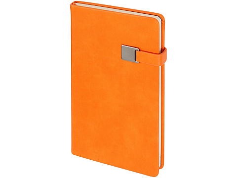 Ежедневник недатированный А5 Premier, оранжевый - рис 3.