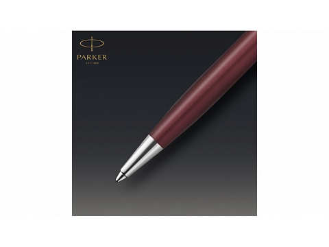 Шариковая ручка Parker Sonnet Premium Refresh RED CT, стержень: M, цвет чернил: black , в подарочной упаковке - рис 5.