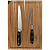 Набор для мяса Slice Twice с ножом-слайсером и вилкой - миниатюра