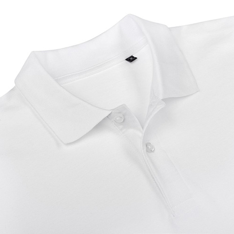 Рубашка поло мужская Inspire, белая - рис 4.