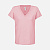Футболка женская Regent Women с V-образным вырезом, розовая (candy) - миниатюра